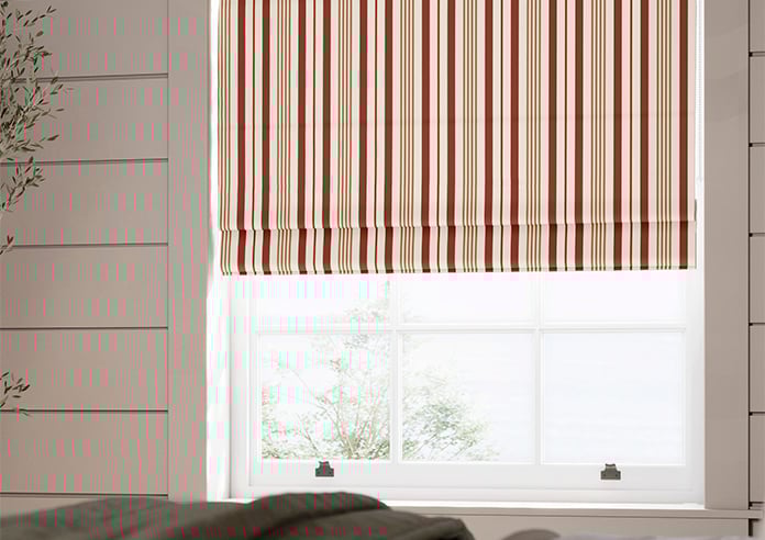 The British Stripe Co. George, Teignbridge No.1 - Twist&Fit Roman Blind - Image 5